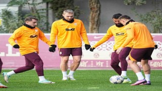 Galatasaray, Manchester United maçı hazırlıklarını sürdürdü
