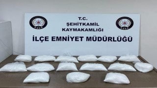 Gaziantepte 14 kilo metamfetamin ele geçirildi