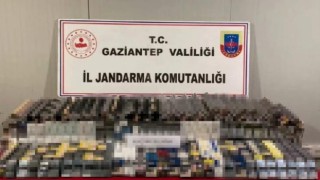 Gaziantepte 41 bin TL değerinde kaçak sigara ele geçirildi: 1 gözaltı
