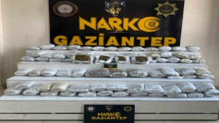 Gaziantepte 41 kilo skunk ve metamfetamin ele geçirildi