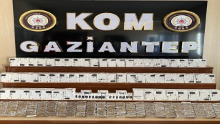 Gaziantepte kaçak sigara operasyonu: 4 gözaltı