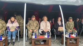 Gaziler, şehit aileleri ve Mehmetçik, Hasdal Kışlasındaki ağaçlandırma etkinliğinde buluştu