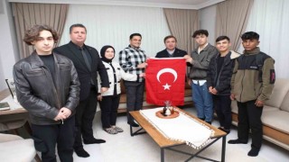 Gaziler ziyaret edildi