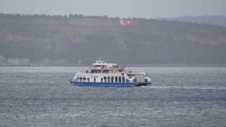 Gökçeada ve Bozcaadaya tüm feribot seferleri iptal edildi