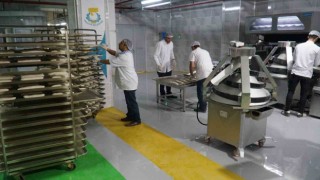 Haliliyede ekmek üretim tesisi kuruldu