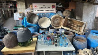 Hatayda 275 litre kaçak rakı ele geçirildi