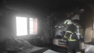 Hatayda mesken yangını
