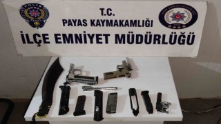 Hatayda silah parçaları bulunan iş yerine adli işlem yapıldı