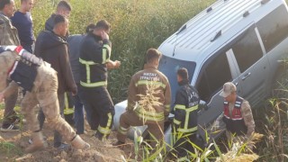 Hatayda yoldan çıkan araç kaza yaptı: 1 yaralı