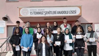 Hisarcık Anadolu Lisesinin E-Twinning projesi ulusal kalite ödülü kazandı