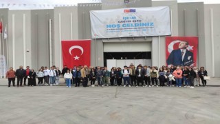 Honaz MYO öğrencileri, Denizli Kariyer Expo 2023 fuarına katıldı