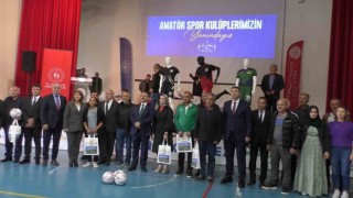 Iğdır Valiliğinden amatör spor kulüplerine destek