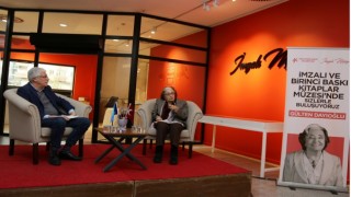 İmzalı Müze Sohbetlerinin Kasım ayı konuğu Gülten Dayıoğlu oldu