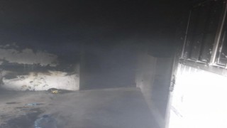 İskenderun ilçesinde evde yangın çıktı