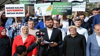 İsrailin Gazzeye saldırıları protesto edildi