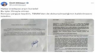 İYİ Partili Dikbayır, kendisi hakkında suç duyurusunda bulundu, dokunulmazlığının kaldırılması için TBMMye başvurdu