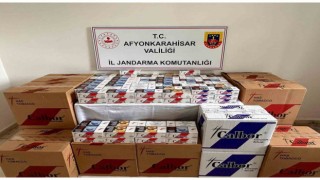 Jandarma 140 bin adet makaron ele geçirdi