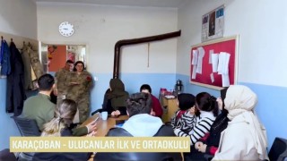Jandarma ekiplerinden öğretmenlere anlamlı ziyaret