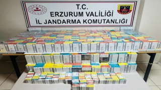 Jandarmadan kaçak sigara operasyonu
