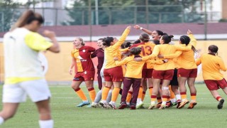 Kadın futbol derbisi Galatasarayın