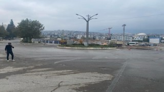 Kanalizasyon çalışması doğal gaz sızıntısına neden oldu