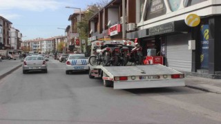 Karapınarda trafik denetimleri