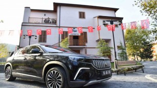 Karesi Belediyesinin makam aracı Togg oldu