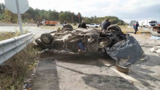 Kastamonu'da feci kaza: 1 ölü, 3'ü ağır 4 yaralı