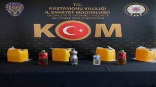 Kastamonuda sahte alkol operasyonu: 1 gözaltı