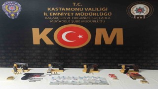 Kastamonuda silah kaçakçılığı yapan şahıs tutuklandı