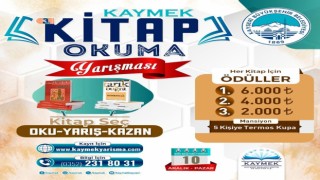 KAYMEKin 3üncü Kitap Okuma Yarışması için kayıtlar sürüyor