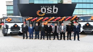 Kayseri OSBnin araç filosuna 6 yeni araç eklendi