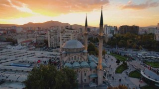 Kayseride mest eden gün batımı
