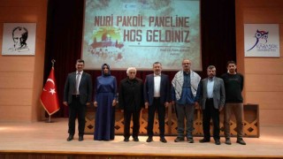 KBÜde Kudüs Şairi ‘Nuri Pakdil paneli gerçekleştirildi