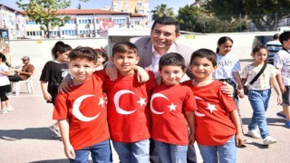Kepez Düdenbaşı Mahallesindeki ilkokul inşaatında sona gelindi