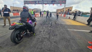 Kepezde Motodrag heyecanı