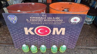 Kırıkkalede 350 litre kaçak akaryakıt ele geçirildi: 1 gözaltı