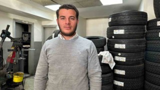 Havalar soğudu lastikçilerde kış lastiği mesaisi başladı