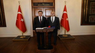 KKTC Başbakanı Üstel Adanada