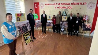 Konyada Gazzedeki çocukların haklarına dikkat çekildi