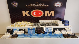 Konyada kaçakçılık operasyonu: 11 gözaltı