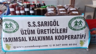 Kooperatif ürünleri pazarda satışa sunuldu