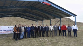KOPtan küçükbaş hayvanlar için güneş enerjili suluk projesi