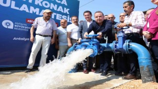 Kumlucalı üreticiler kapalı devre sulama tesisinden memnun