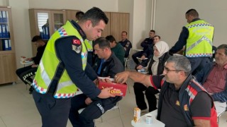 Kurum şoförlerine trafik eğitimi