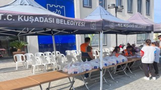 Kuşadası Belediyesinden 3 bin 100 öğrenciye beslenme desteği