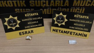 Kütahyada 37 şahıs ve 12 aracın GBT kontrolü ve denetimi yapıldı