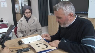 Kütahyada Hüsn-i Hat Kursuna ilgi