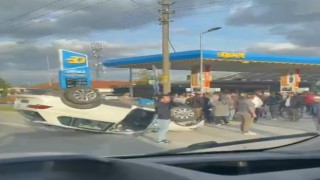 Kütahyada iki otomobil çarpıştı: 2 yaralı