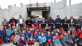 Kütahyada Şehit Ahmet Tarım alt geçiti hizmete açıldı